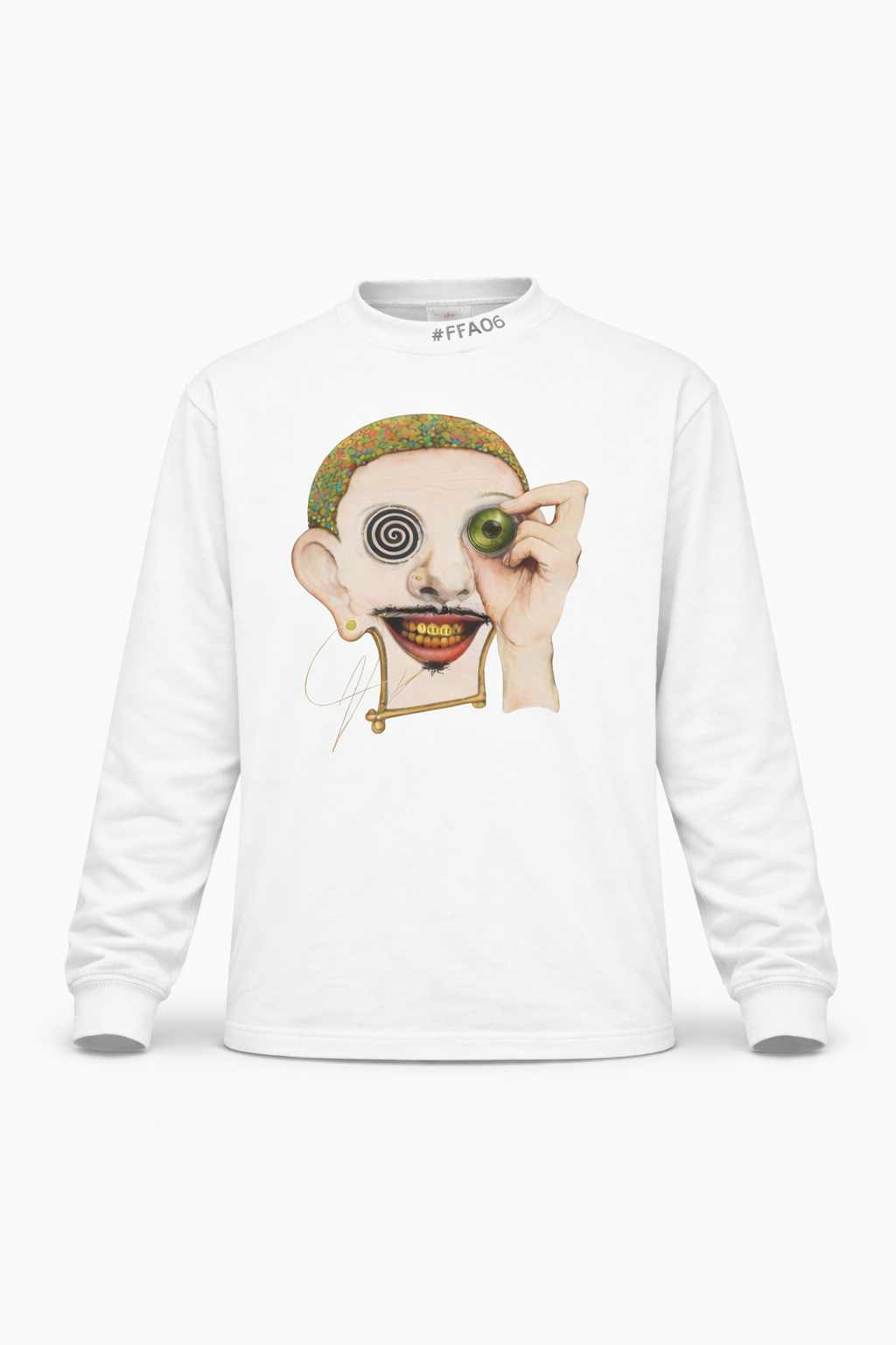 CHICKEN CHASER OVERSIZED LONG SLEEVE T-SHIRT