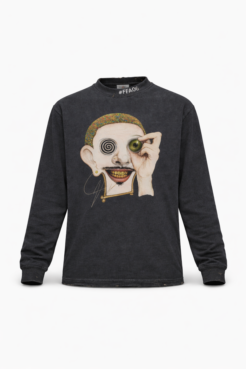 CHICKEN CHASER OVERSIZED LONG SLEEVE T-SHIRT