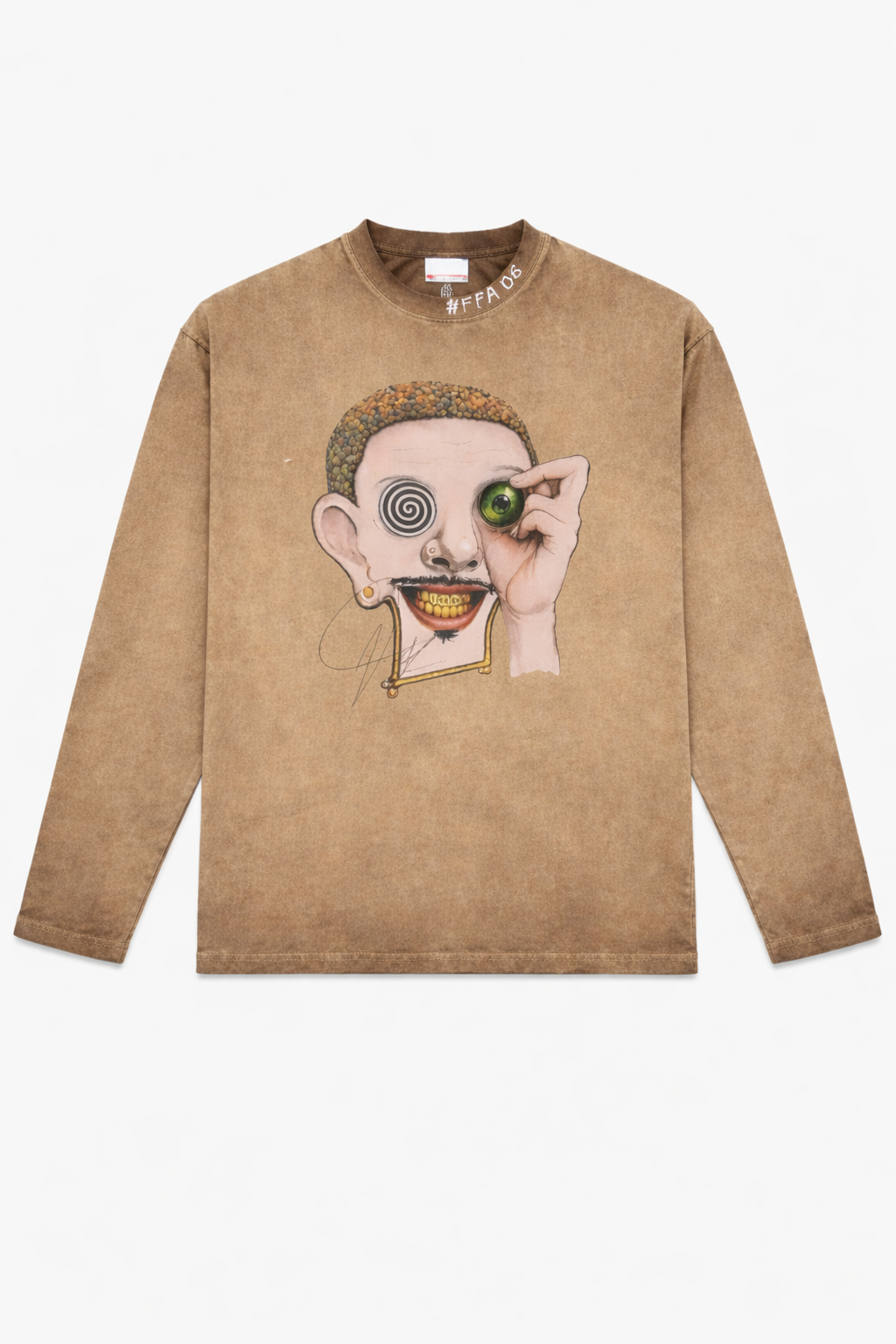 CHICKEN CHASER OVERSIZED LONG SLEEVE T-SHIRT