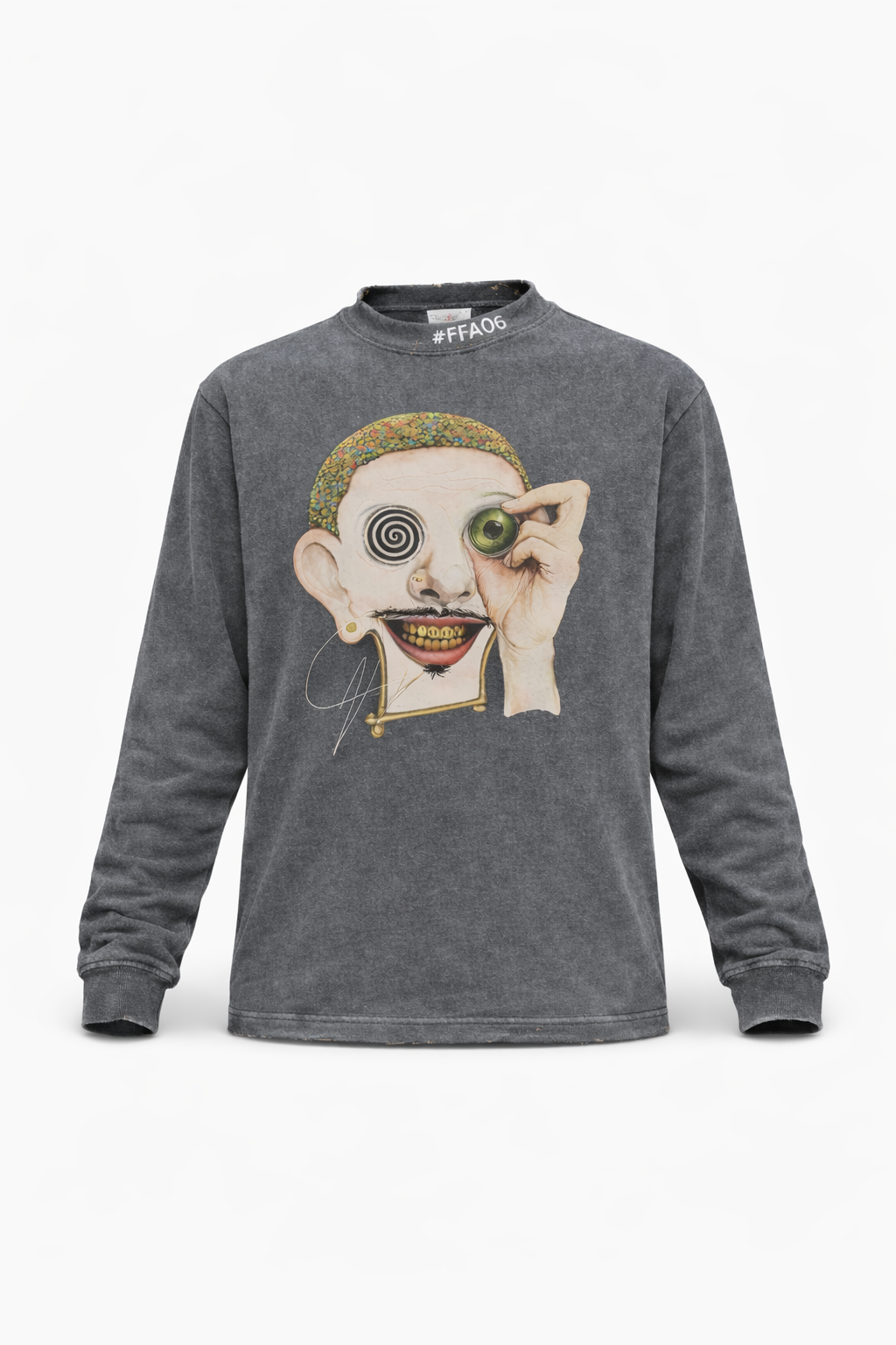 CHICKEN CHASER OVERSIZED LONG SLEEVE T-SHIRT